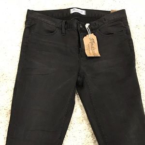 Madewell Black legging Jeans with stretch